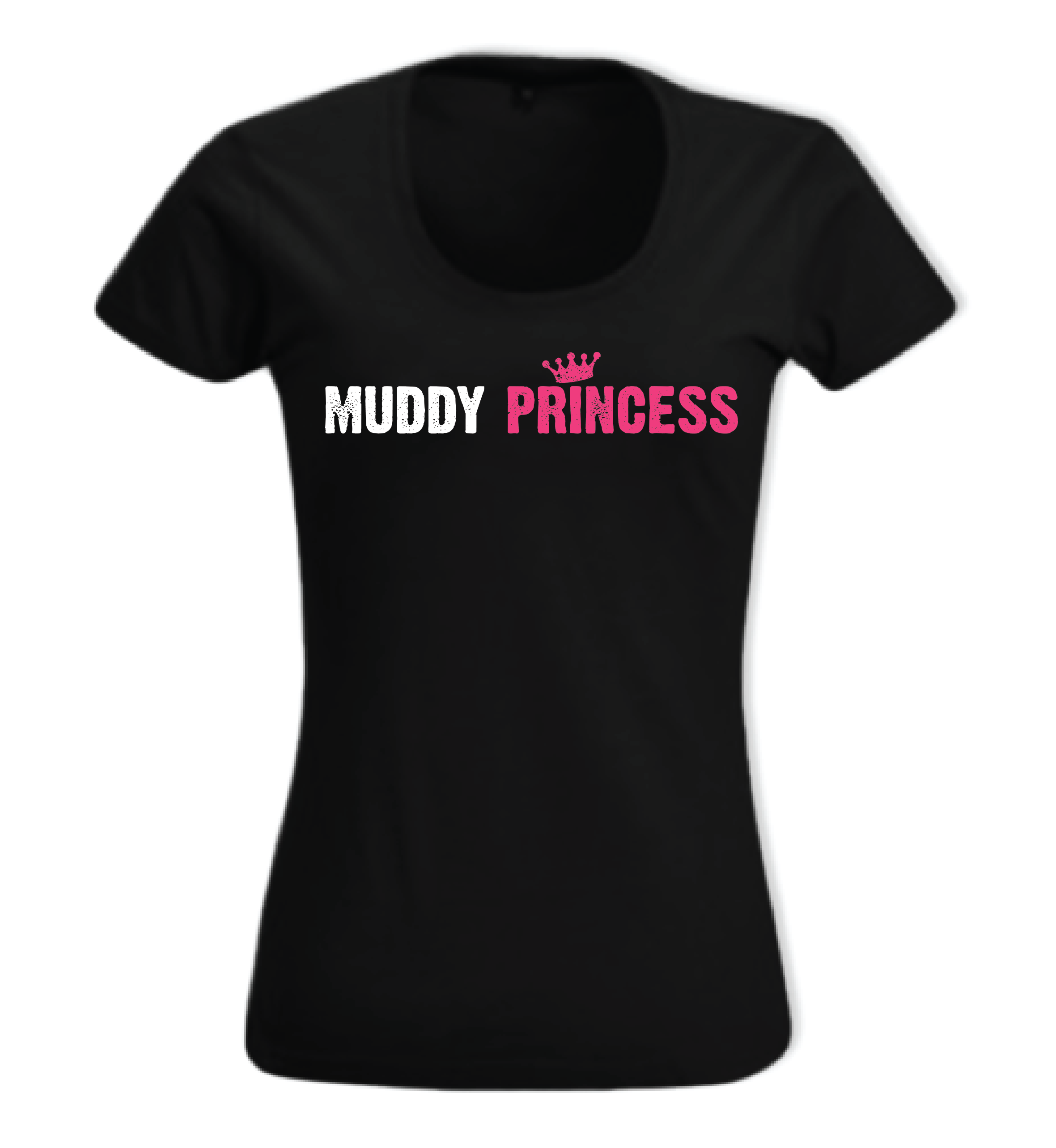 Black T-Shirt - Logo – Muddy Princess Store