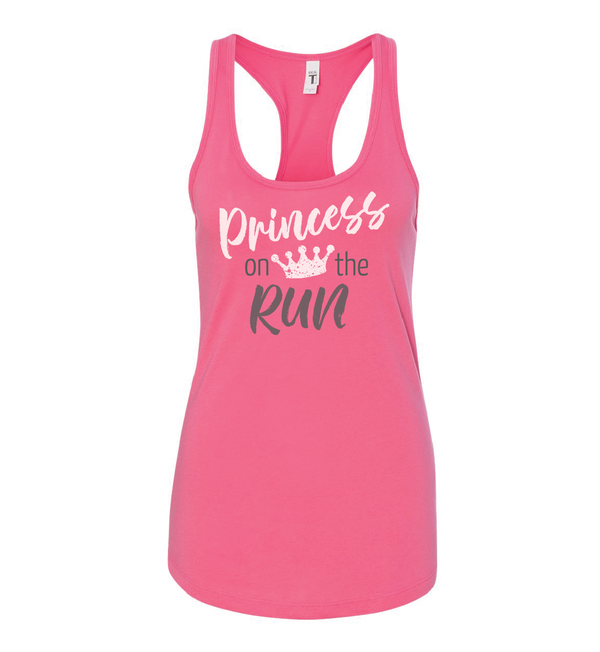 Princess Running Club Pink Racerback - Princess on the Run